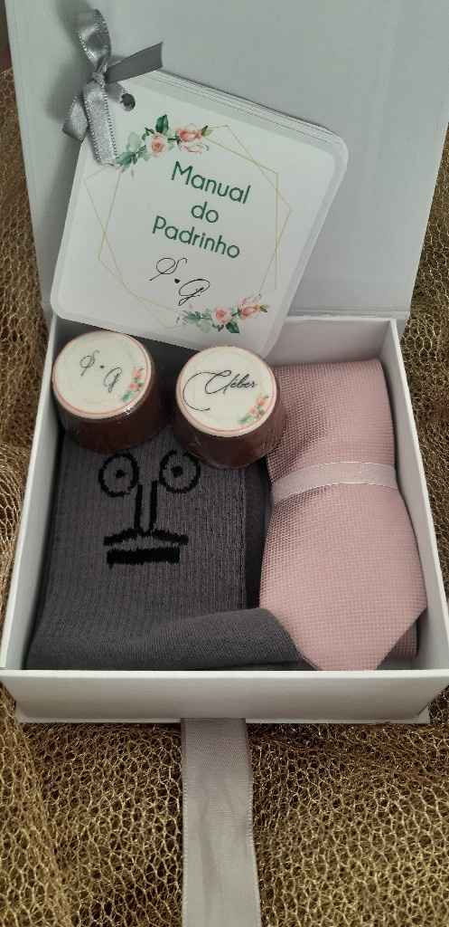 Caixa para padrinhos finalizadas - 2