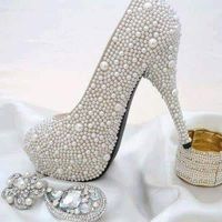 Sapatos em Pérola