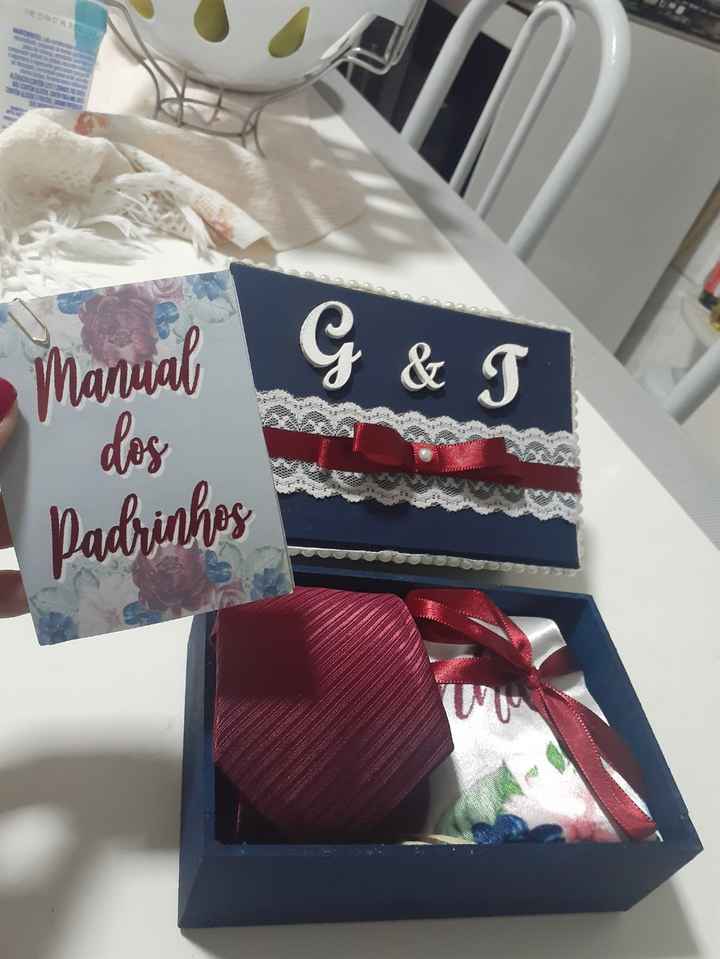 Caixa dos padrinhos - 1