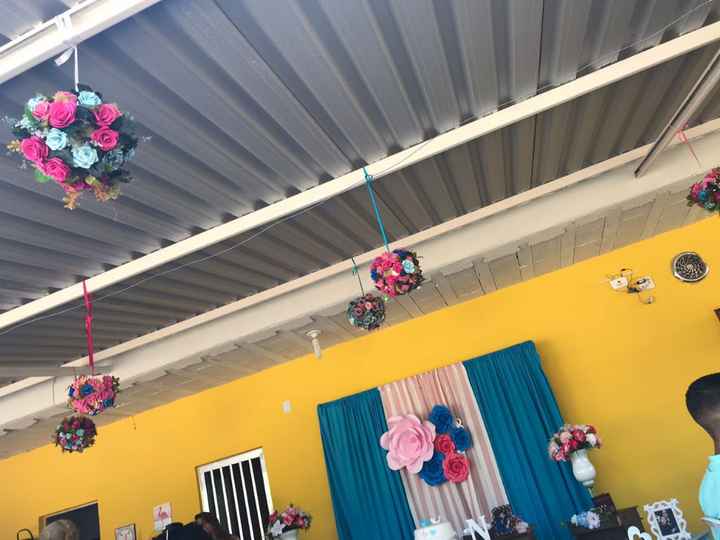 Noivado: Arranjos de flores pendurados !!! 