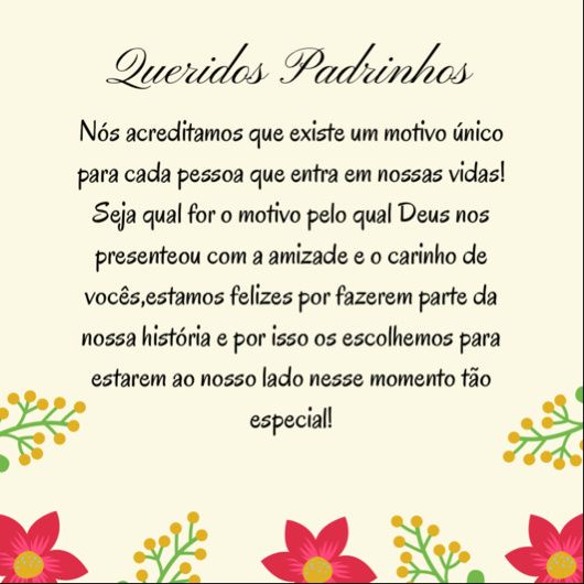 Manual dos padrinhos #vemver - 2