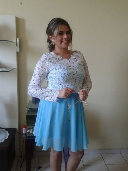 Vestido do casamento civil
