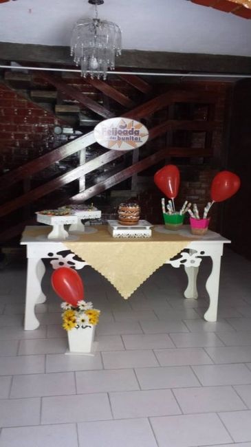 Mesa do bolo