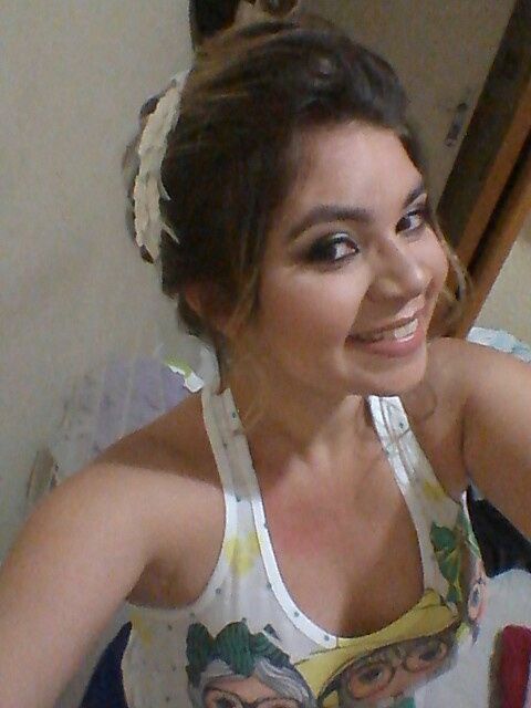 Prova de penteado e makeup - 2