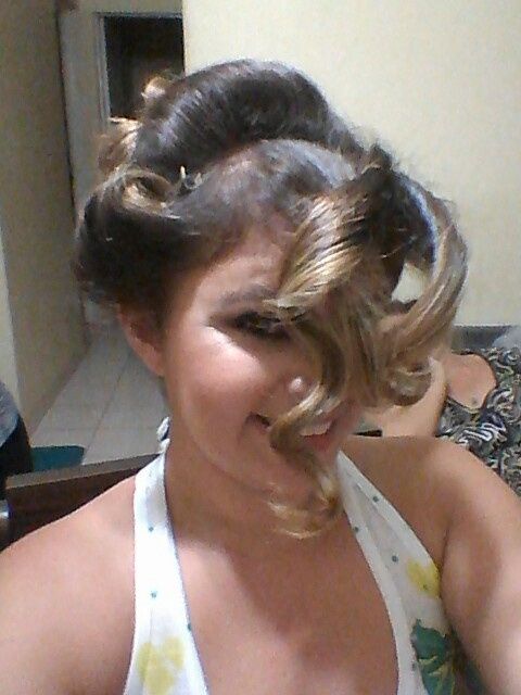 Prova de penteado e makeup - 5