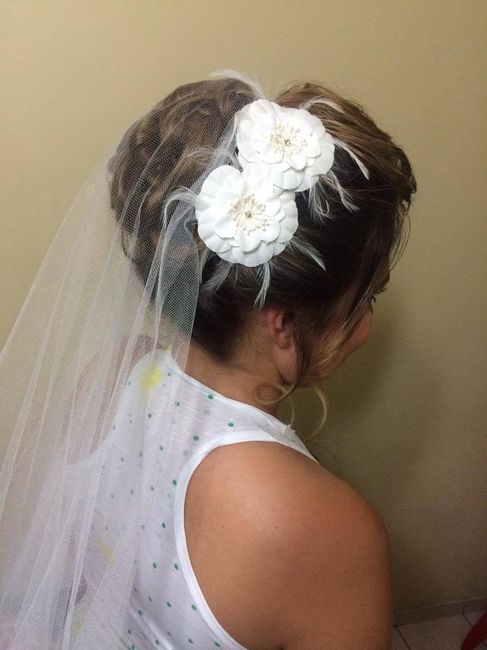 Prova de penteado e make