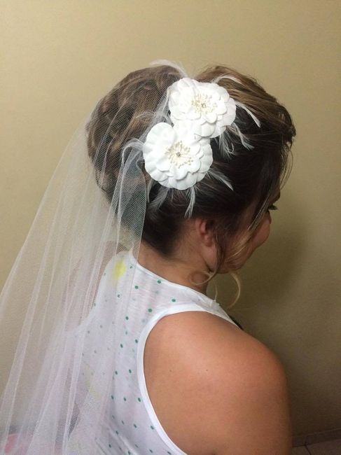 Prova de penteado e make