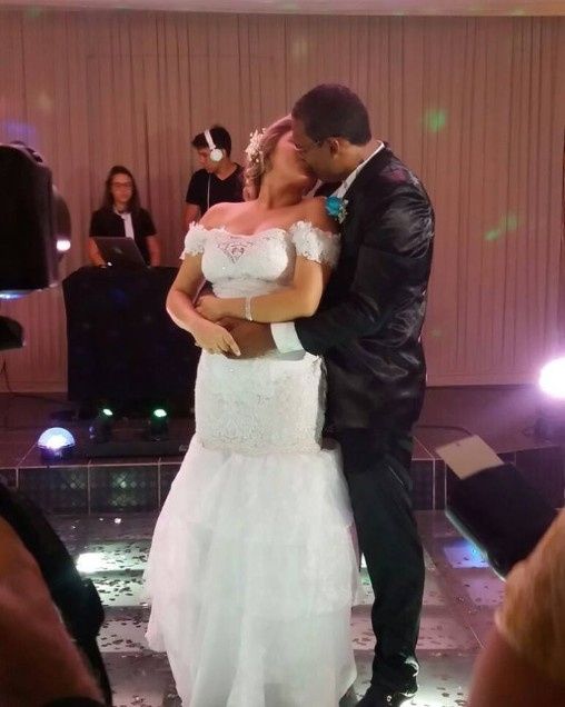 Meu vestido e make lindos