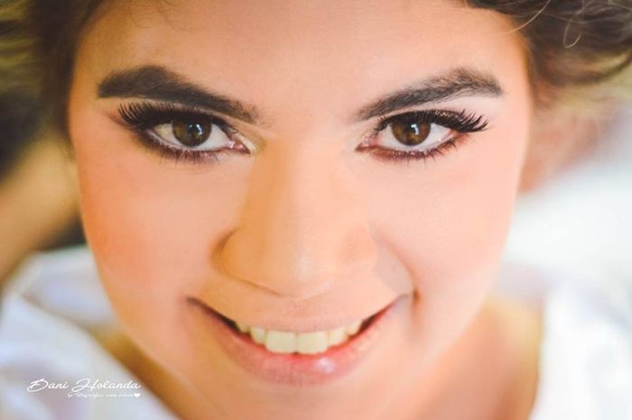 Meu vestido e make lindos