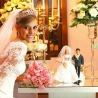 Barbie e ken no topo do seu bolo - 1