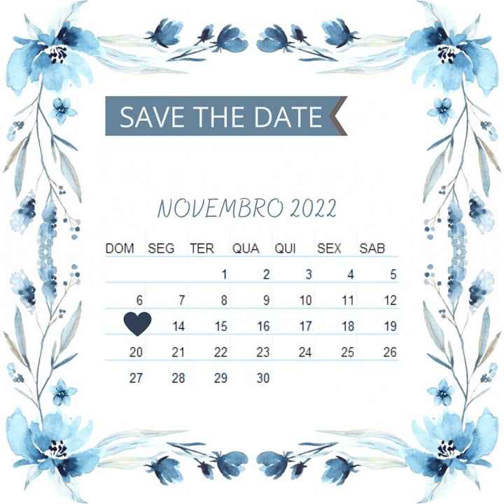Convite azul serenity - 3