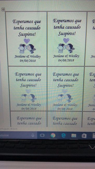 Tag para os suspiros