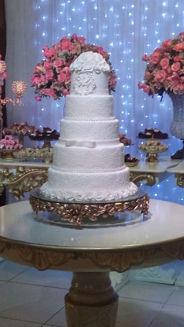 Bolo do meu casamento