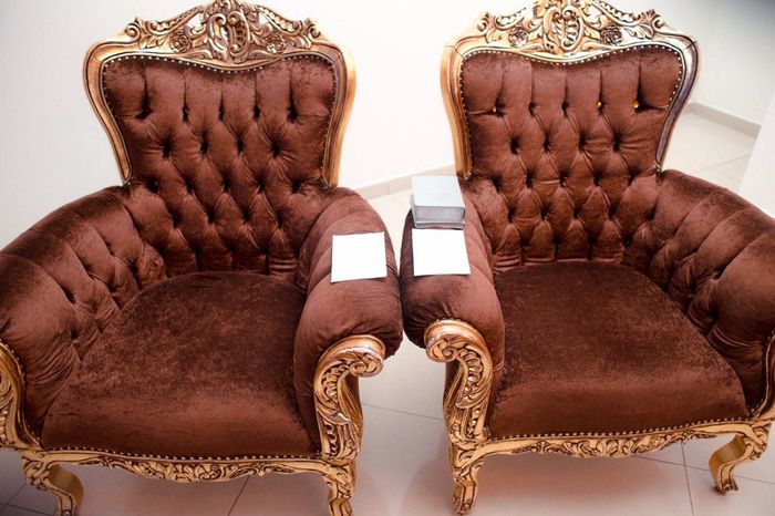 As poltronas o buffet também fornecia