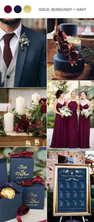 Casamento na cor marsala - 1