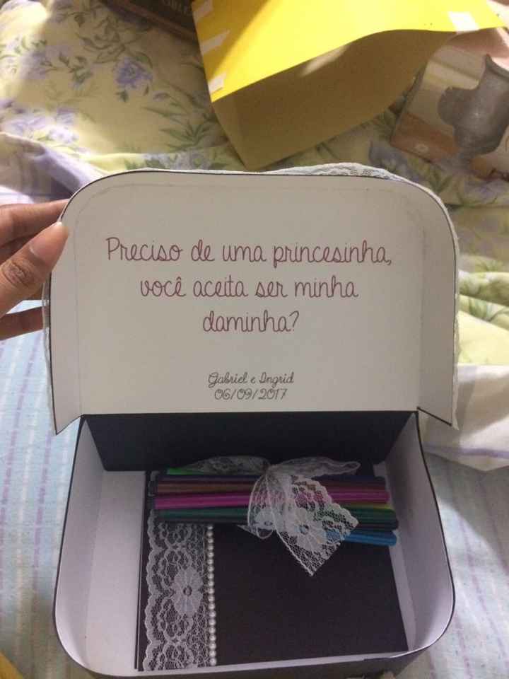 Convite pajem e lembrança de agradecimento da minha querida irma. - 1
