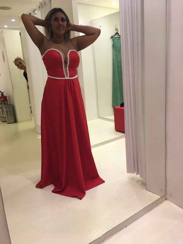 Olhem o vestido da minha mãe 😍 - 1
