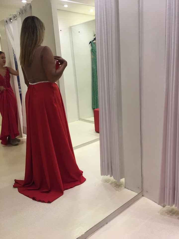 Olhem o vestido da minha mãe 😍 - 2