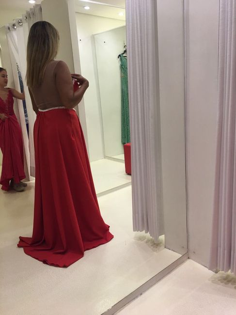 Olhem o vestido da minha mãe 😍 - 2