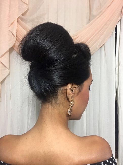 Teste de make e penteado - 3