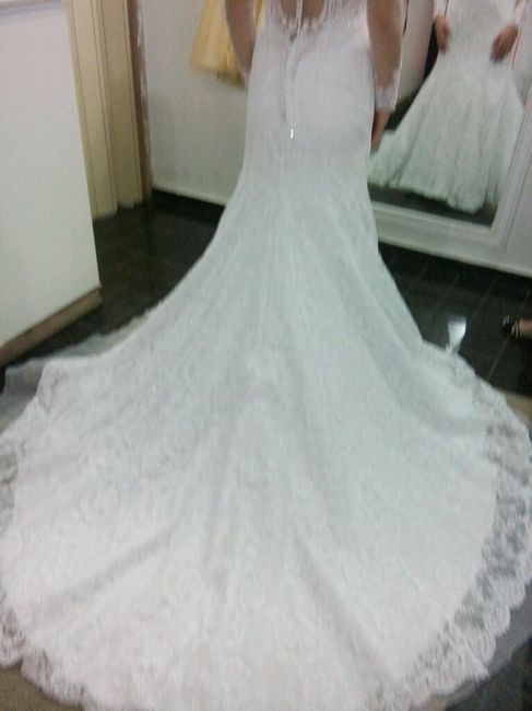 Primeira prova do meu vestido - 1