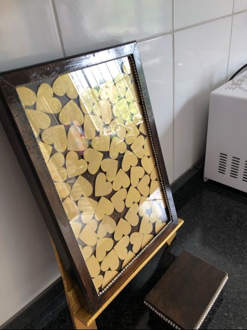 Quadro de assinaturas diy 3