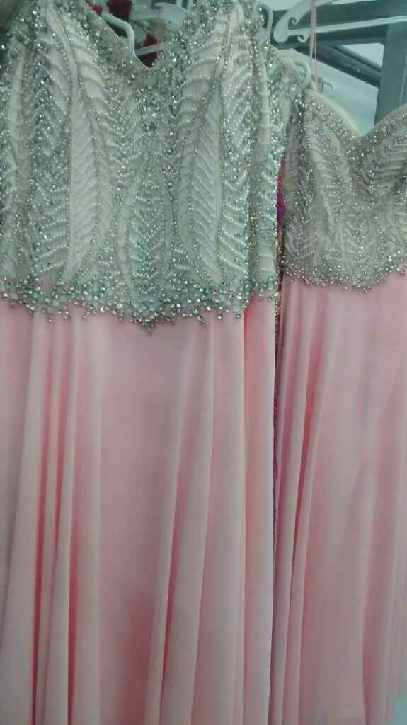 Vestido das demoisselles - 1
