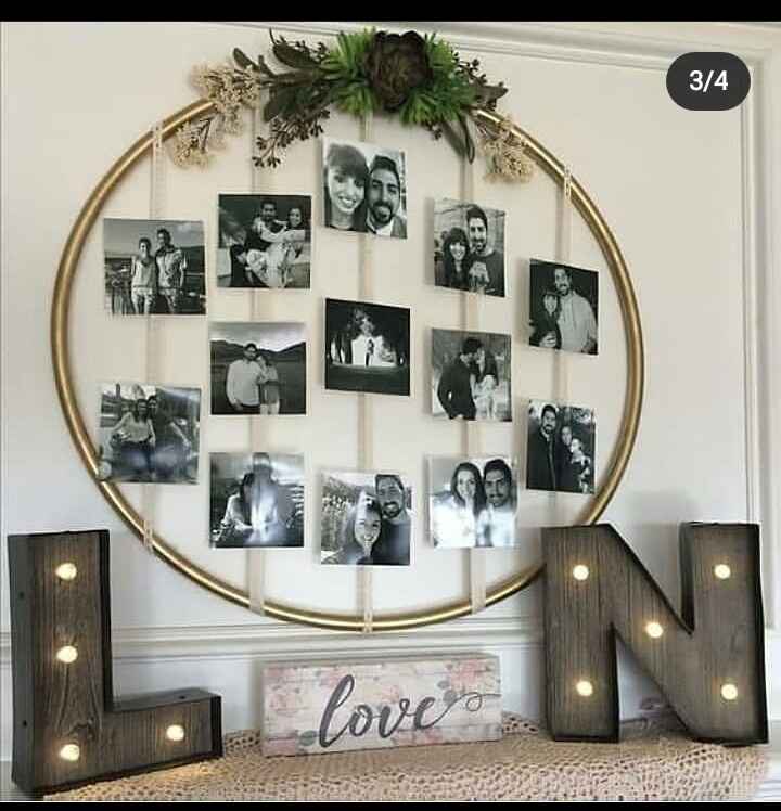 Decoração - noivado - 2