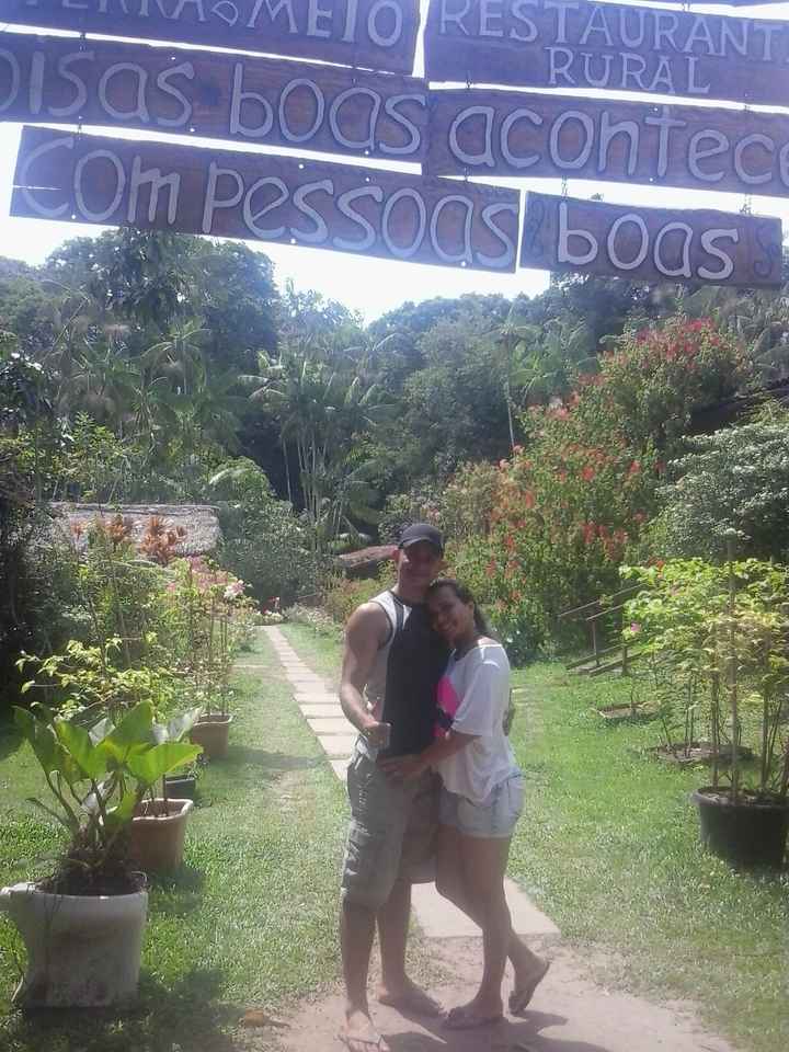Muito feliz por ter ele em minha vida.