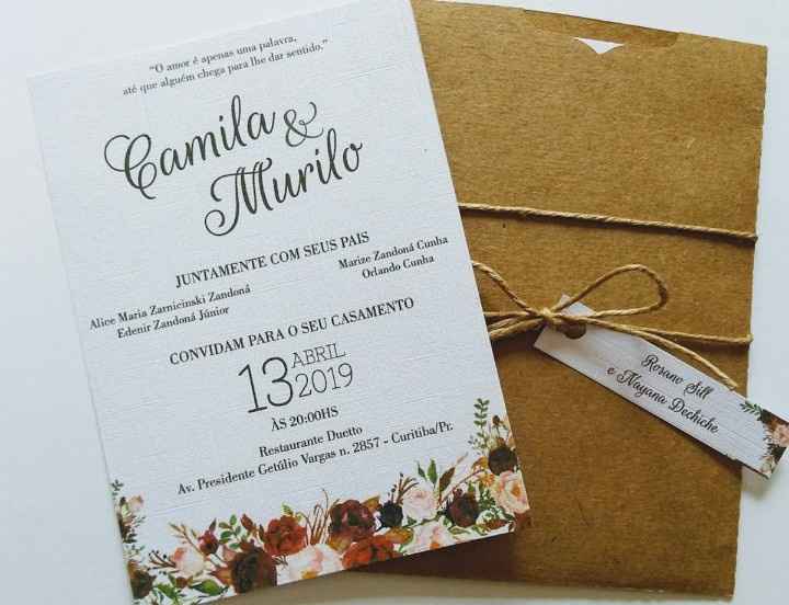 Envelope convites - 1