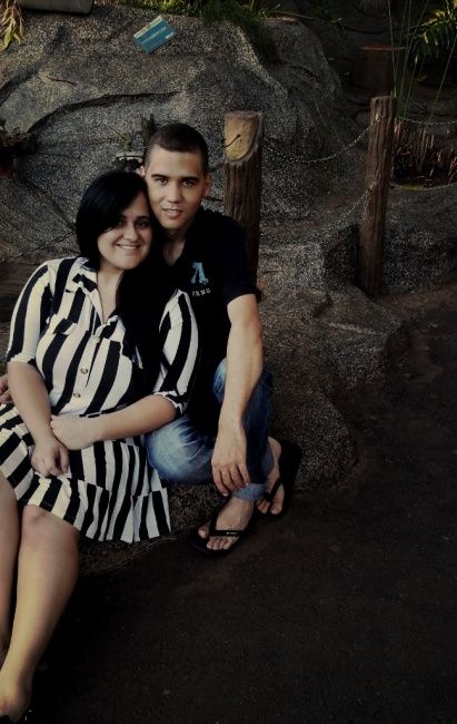 Foto com o noivo - 1