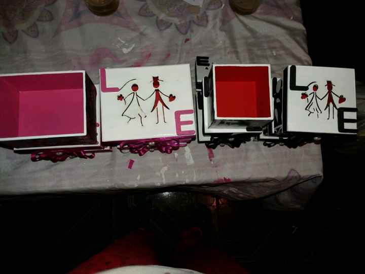 Caixinhas pra padrinhos - 1