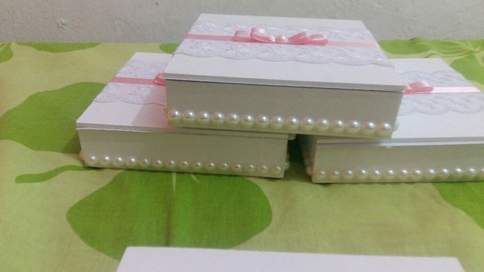 Minhas caixinha convite dos Padrinhos - 2