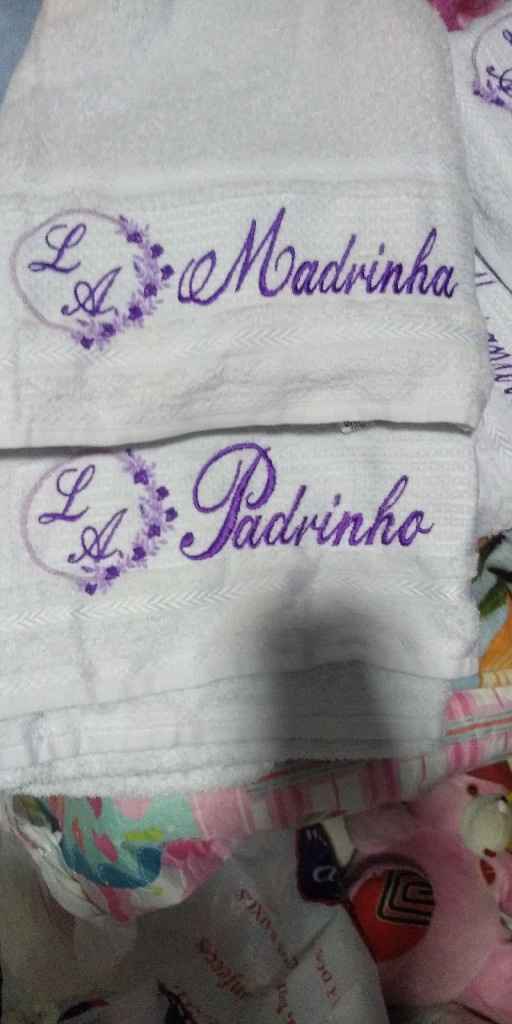 Lembrança dos padrinhos - 1