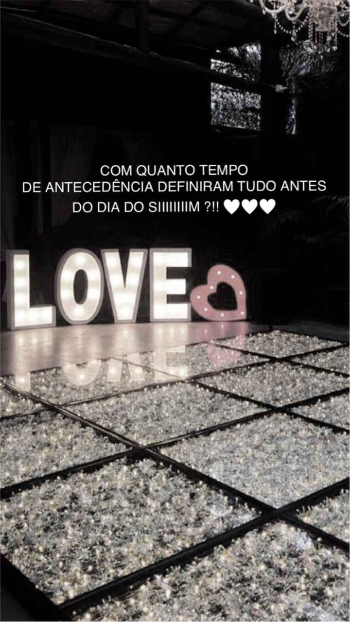 Quanto tempo antes ?? - 1