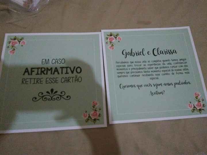 Datas dos  convites. Vem me ajudar. - 4