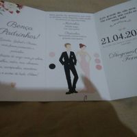  Datas dos  convites. Vem me ajudar. - 2