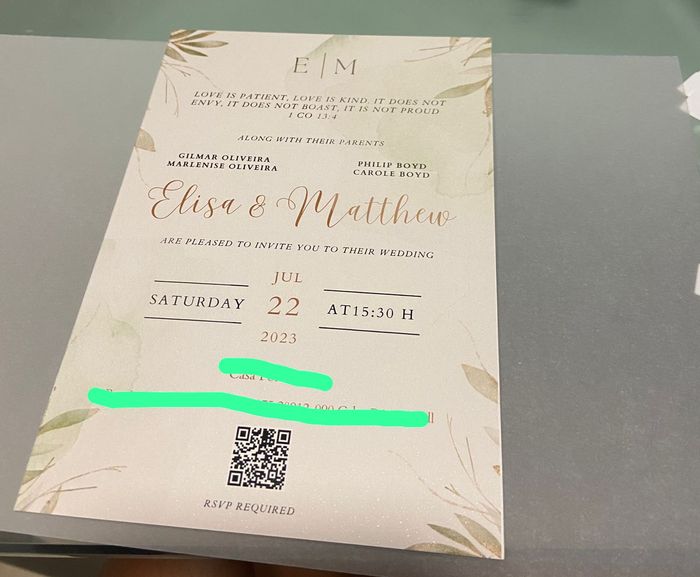 Papelaria de casamento 2