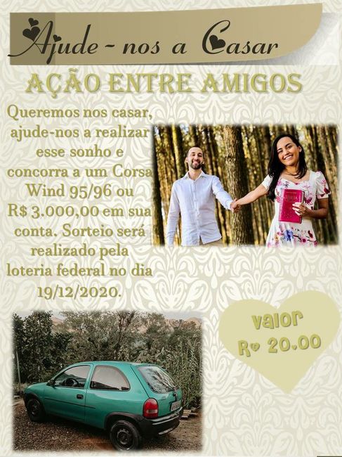 Rifas para o Casamento!!! 1