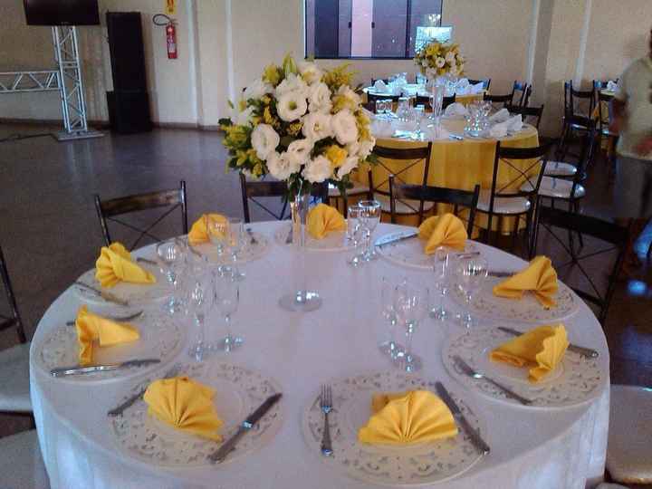 Espaço da recepção de dentro