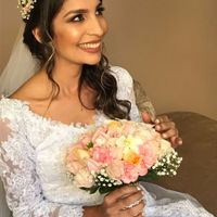Buquê e coroa!