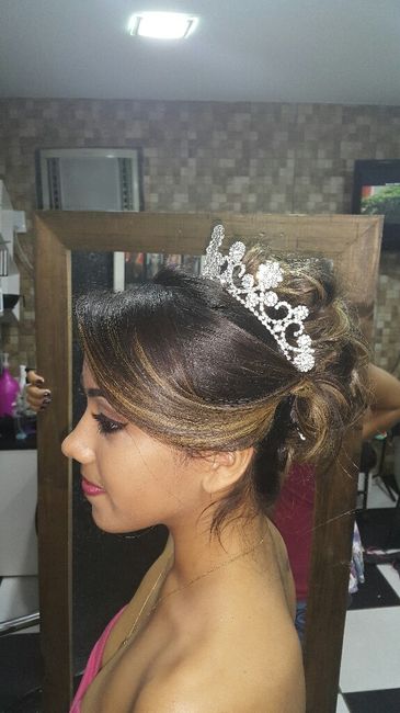 Prévia penteado e maquiagem - 2
