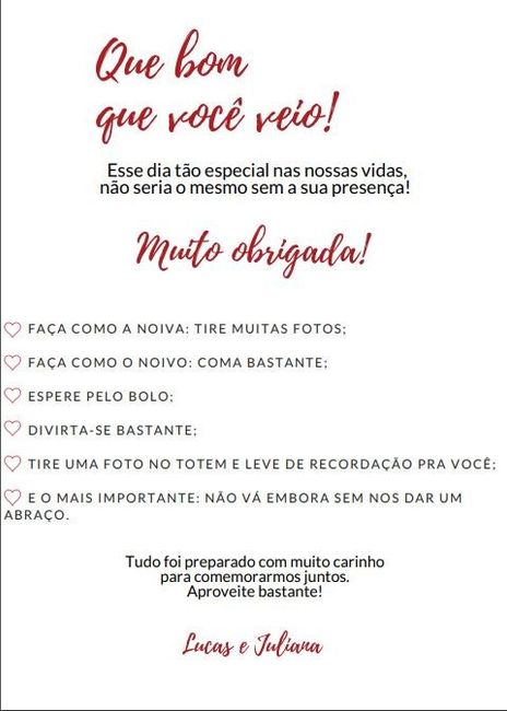 Cartão de agradecimento dos convidados 4