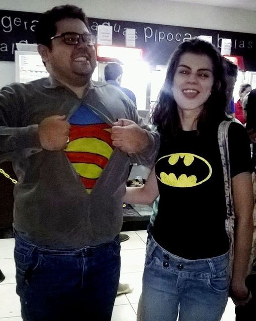 Um contra o outro, mas o amor continua o mesmo 