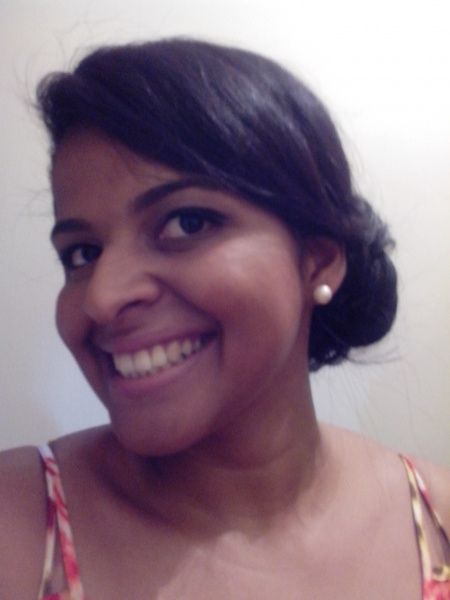 Prova de penteado diy. - 2