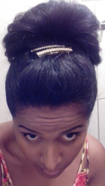 Prova de penteado diy. - 4