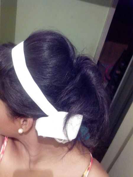 Prova de penteado diy. - 8