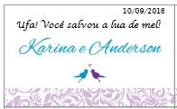 TAG para os sapatinhos e gravatinhas de chaveiro