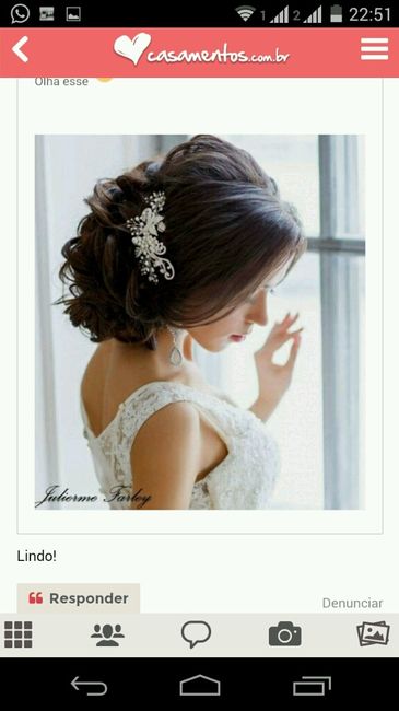 Penteado escolhido =d - 1