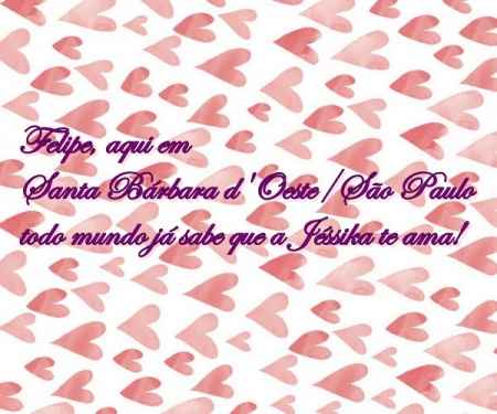Amor sem fronteira Jéssika